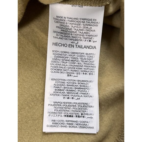 Nike Cincinnati Bengals Men's Size Large Tan Rewind Club Sweatshirt - Picture 8 of 10